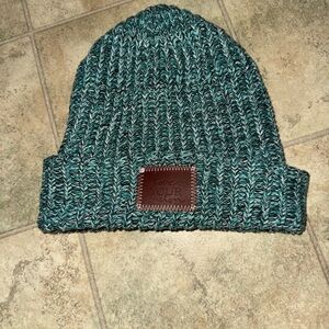 Love Your Melon Teal Knit Beanie